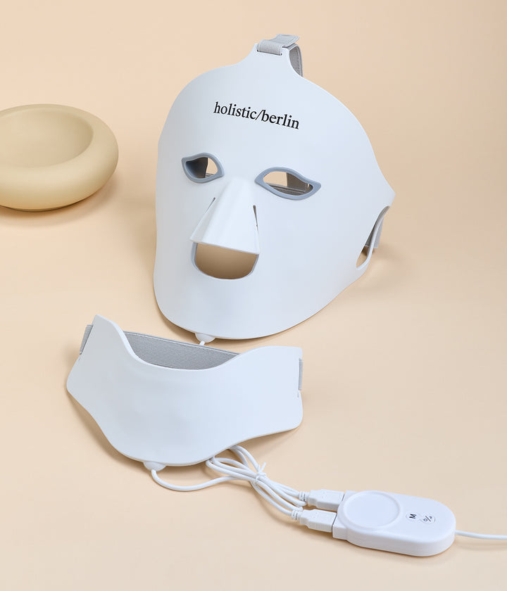 Máscara LED para rostro y cuello