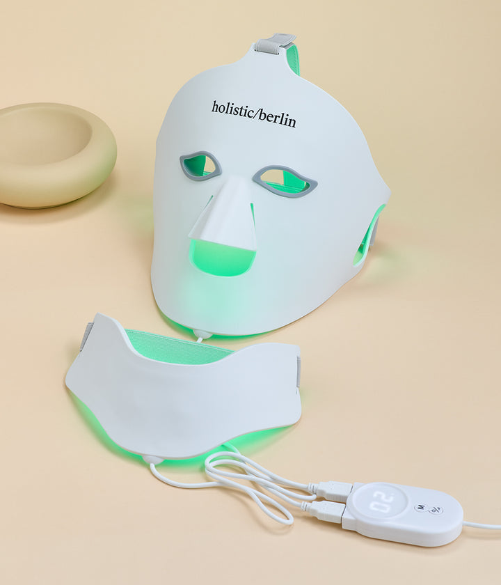 Máscara LED para rostro y cuello